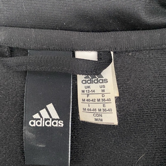 Adidas black track jacket - Picture 3 of 3